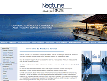 Tablet Screenshot of neptune-eg.com